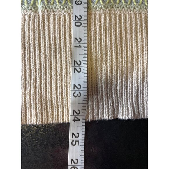 ANA Multicolor Striped Long Sleeve Lightweight Knit Sweater Sz XXL - Picture 10 of 10